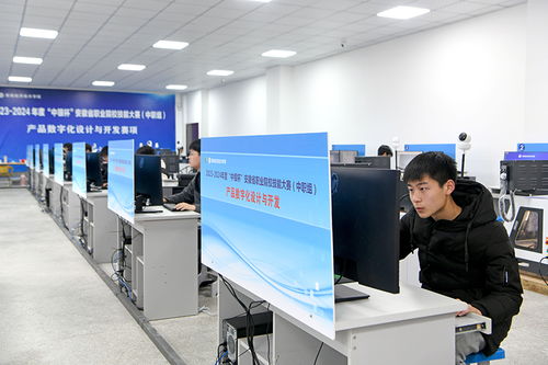 安徽淮南中職學生賽技能 軟件開發(fā)展才華，職業(yè)教育育新苗